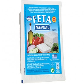 Queso griego feta MEVGAL envase 200 grs